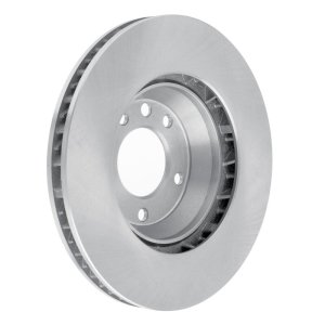 Audi Q7 Brake Rotor (1) - Left Front - R1 Concepts - Plain - `03-`15